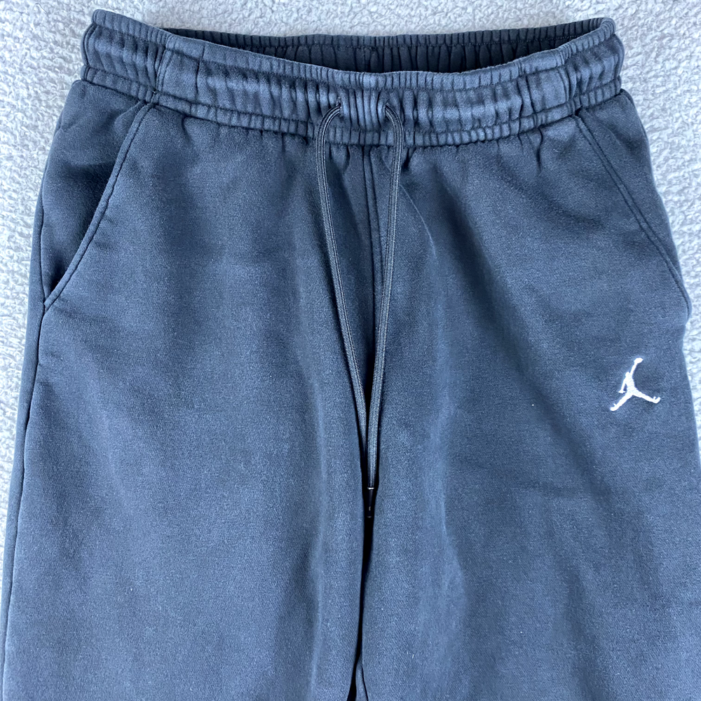 Nike Air Jordan Essentials Fleece Joggers Mens Small Black Jumpman Athleisure