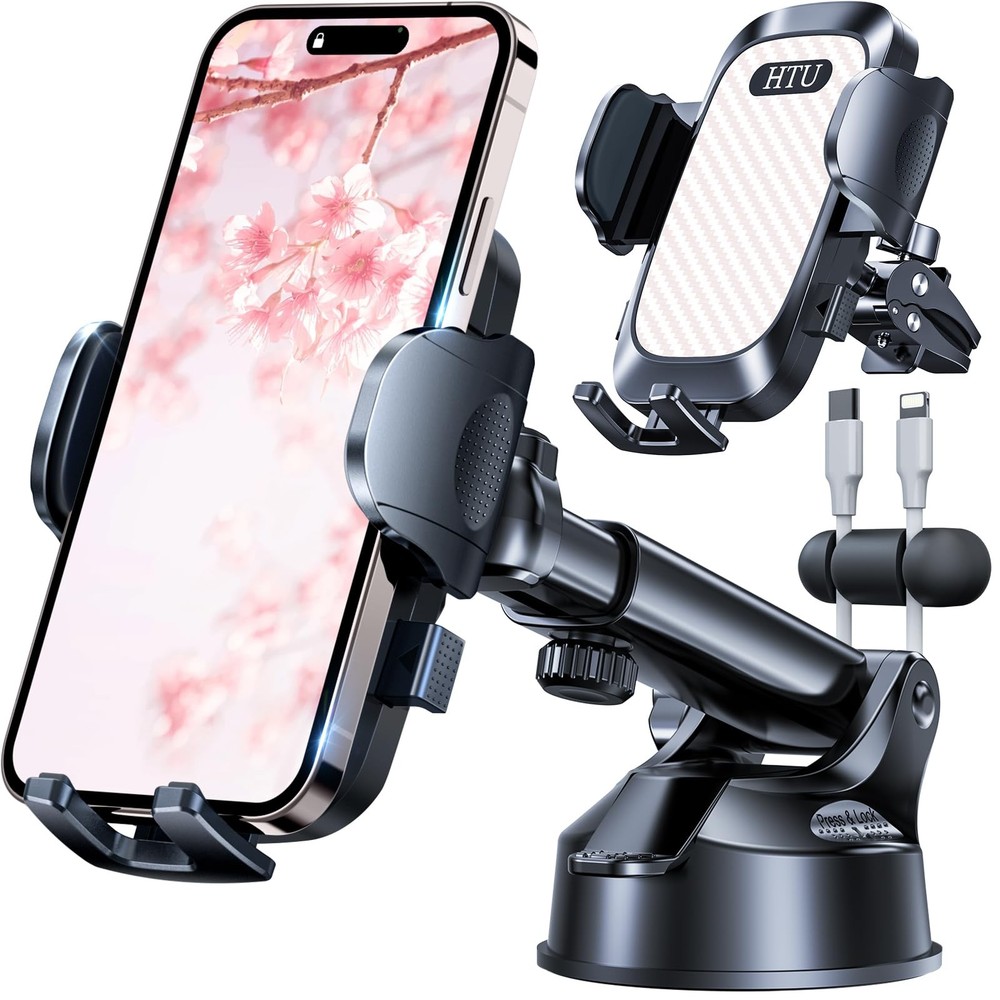 2026 Ultimate Best【True Military-Grade & Safety Cert】Car Phone Holder 【Upgrad...