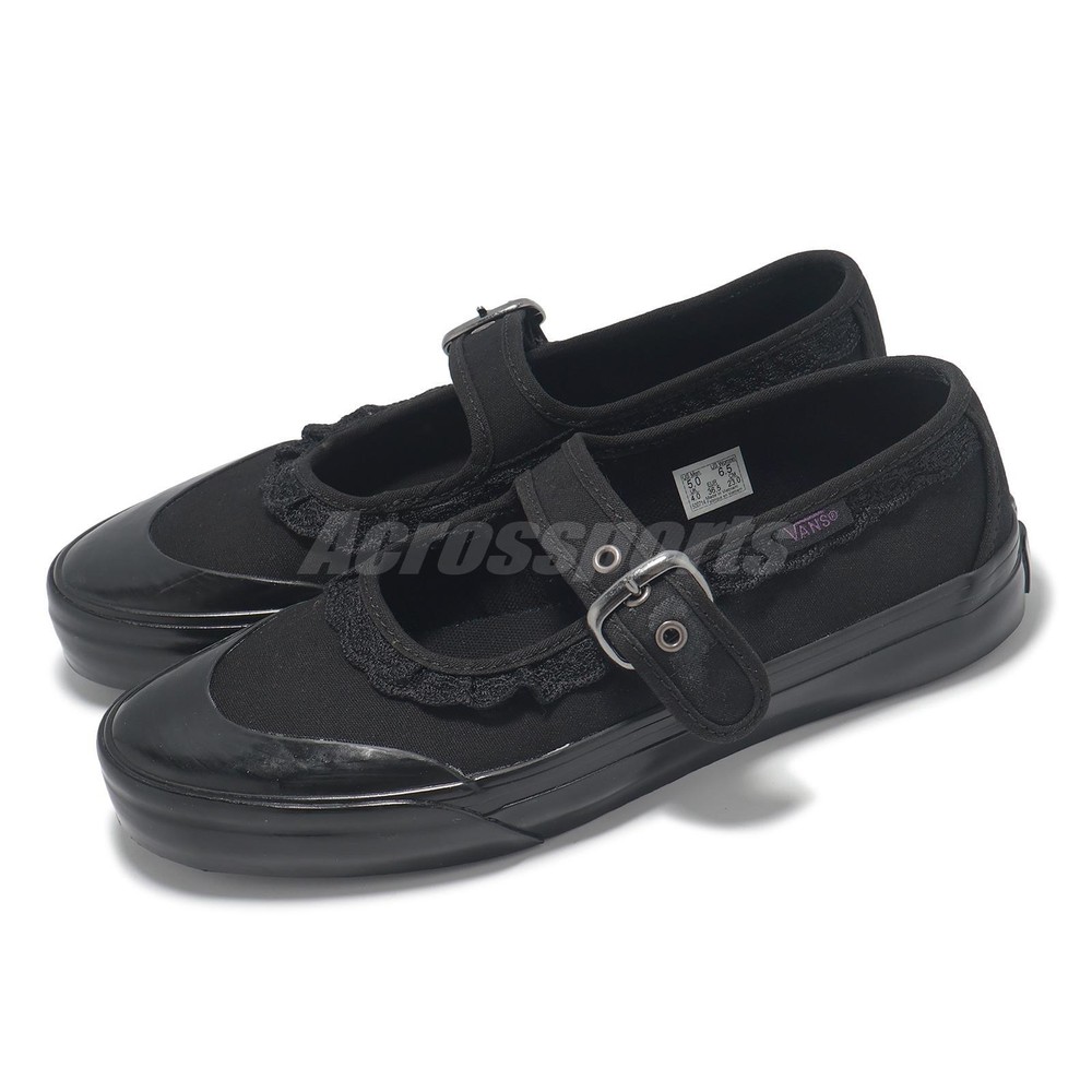 Vans Unisex Black Mary Jane Buckle Strap Casual Shoes VN000CRRBKA