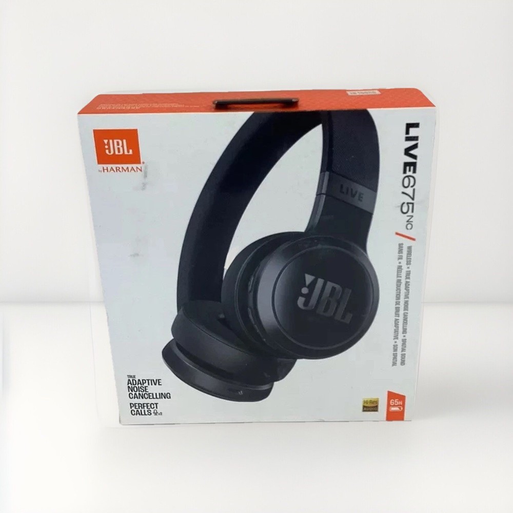 JBL Live 675NC Wireless Noise-Cancelling On-Ear Headphones