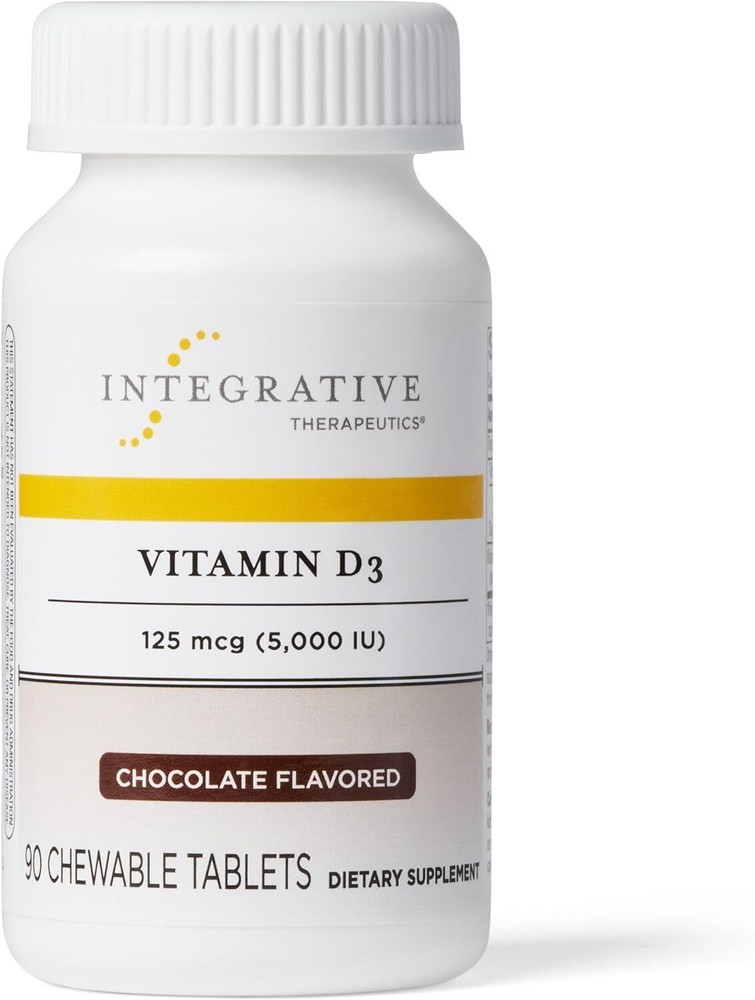 Integrative Therapeutics Vitamin D3 125 mcg - 5,000 IU – Immune Support...