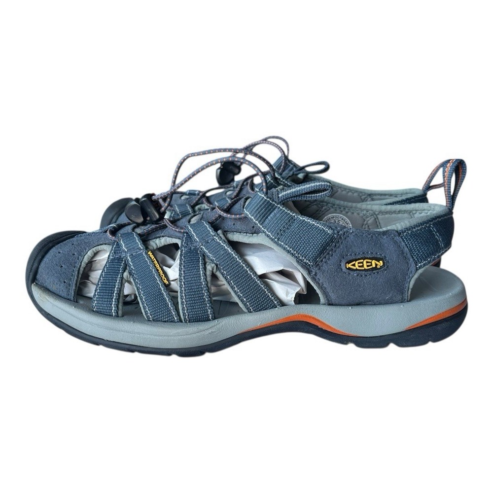 KEEN Whisper Waterproof Hiking Sandals for Men Size 9.5 Trail Outdoor Sport Hybrid