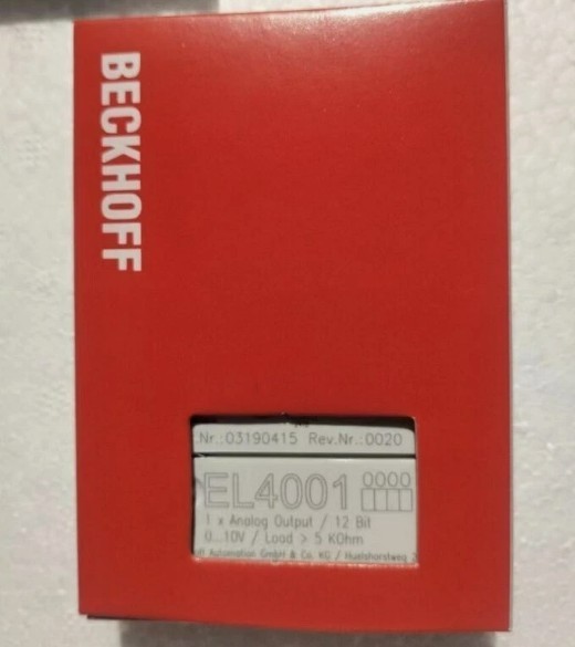 New In Box Beckhoff EL4001 PLC Module EL4001 EL4001 Free shipping
