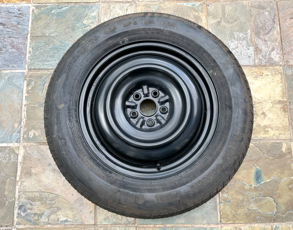 NEW 2010-2015 LEXUS RX350 RX450h SPARE WHEEL TIRE T165/90D18 107M, GOOD YEAR OEM-image