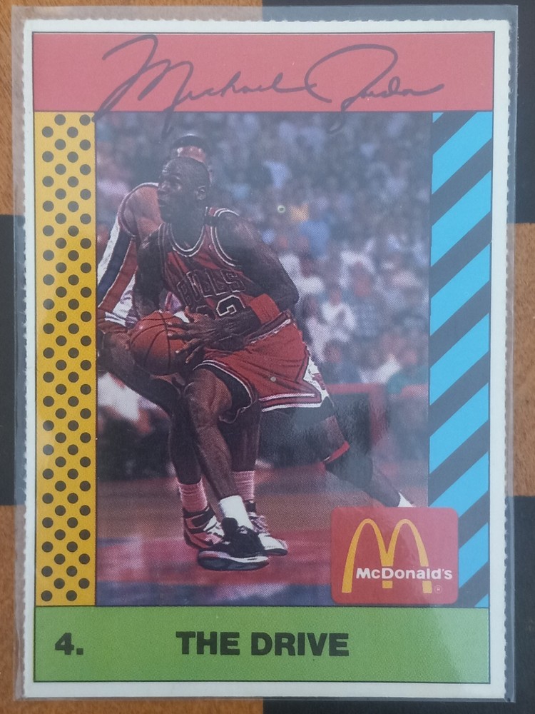 Michael Jordan 1990 McDonald's #4 The Drive