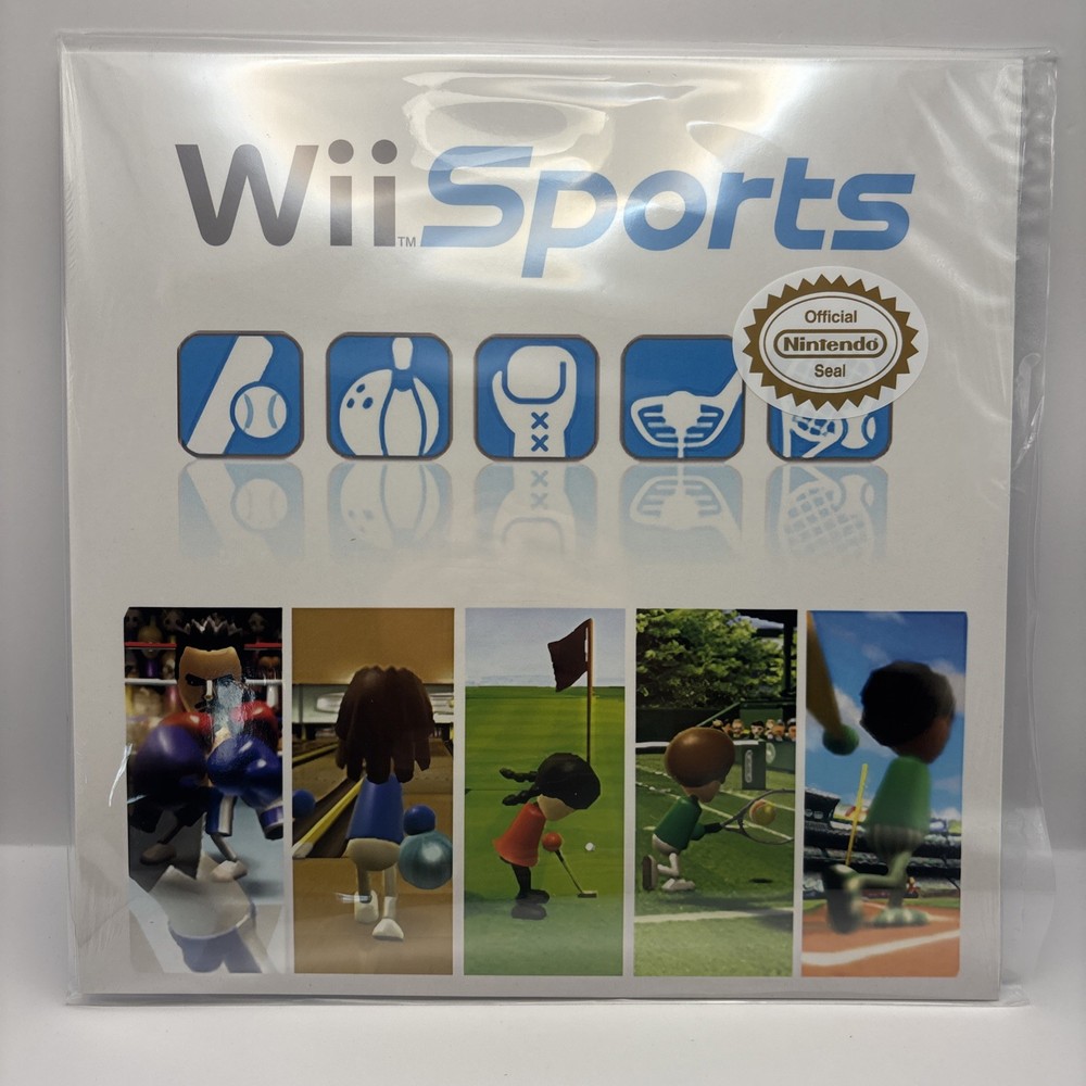 Wii Sports Video Game Soundtrack (2006) Vinyl BRAND NEW RARE SEALED - SHIPS NOW!