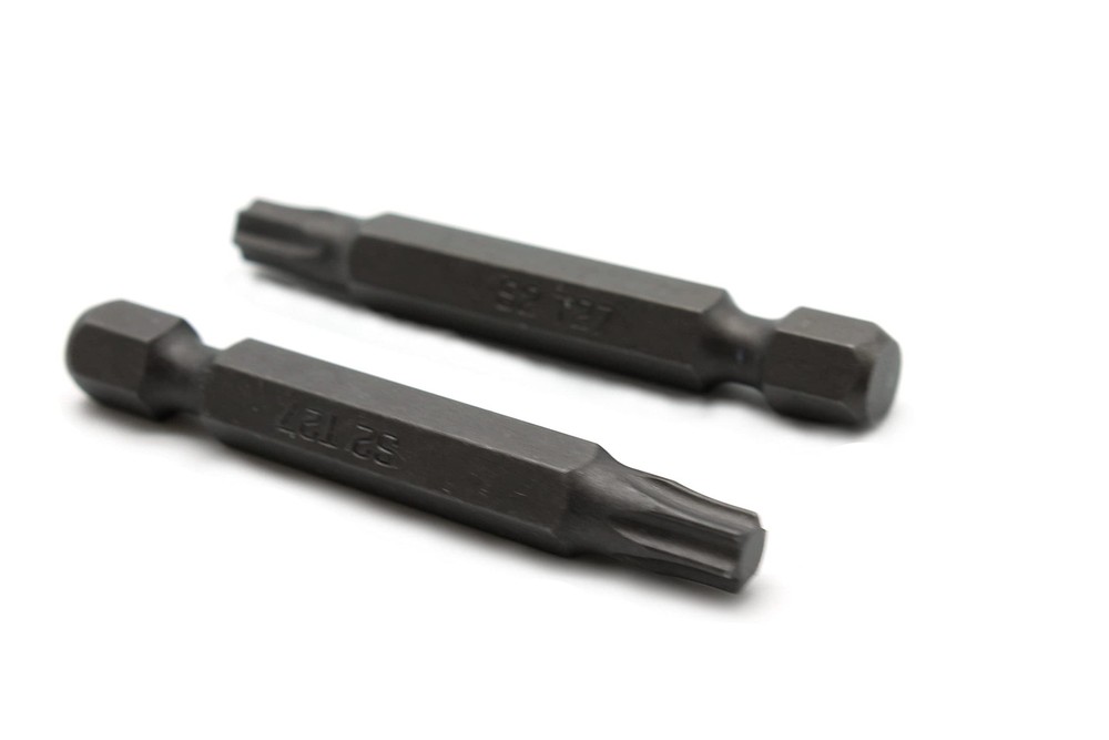 25 Pcs T27 Torx Screwdriver Bit Set in Durable S2 Steel, 2 Inch Length