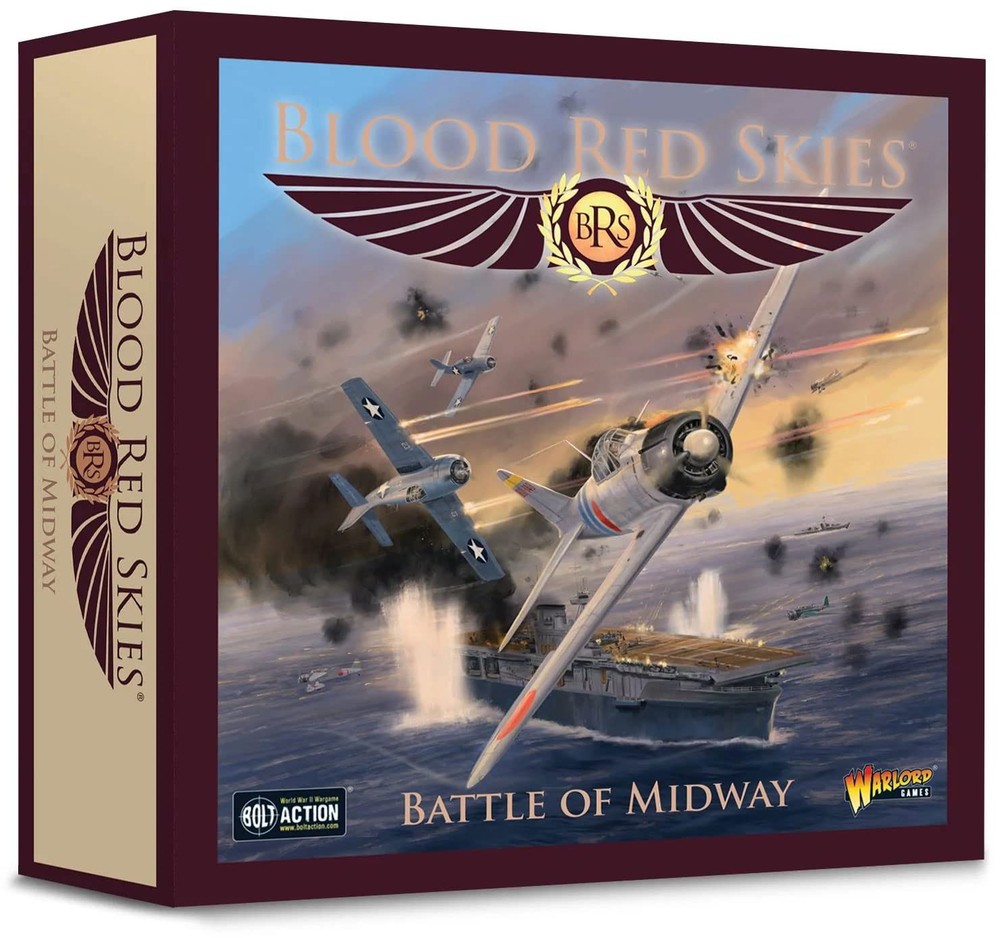 Warlord Blood Red Skies Battle of Midway Strategy RPG War Game