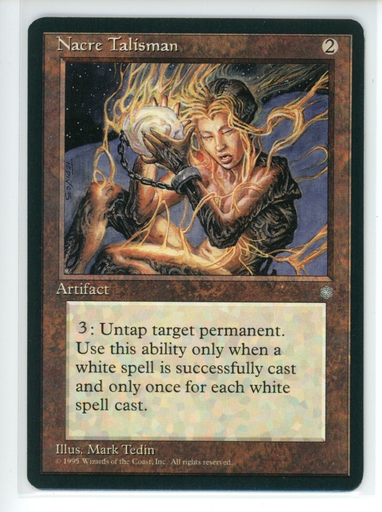 NACRE TALISMAN Ice Age #329 ICE(NM)(MTG)