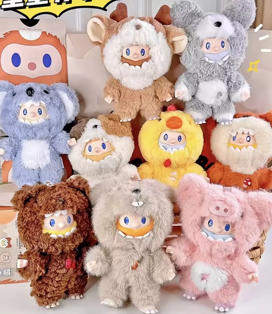 F.UN FARMER BOB ANI-MONSTER Plush Toy Blind Box Figure Hot Gift Collectible