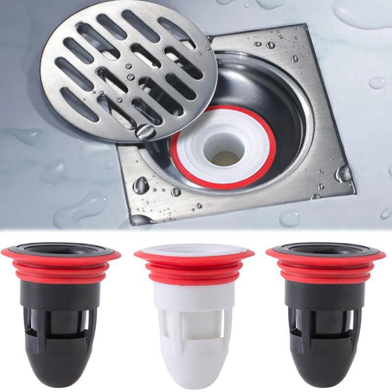 Bath Shower Floor Strainer Cover No Bad Smell Drain Sink Bathroom Anti-odor Trap