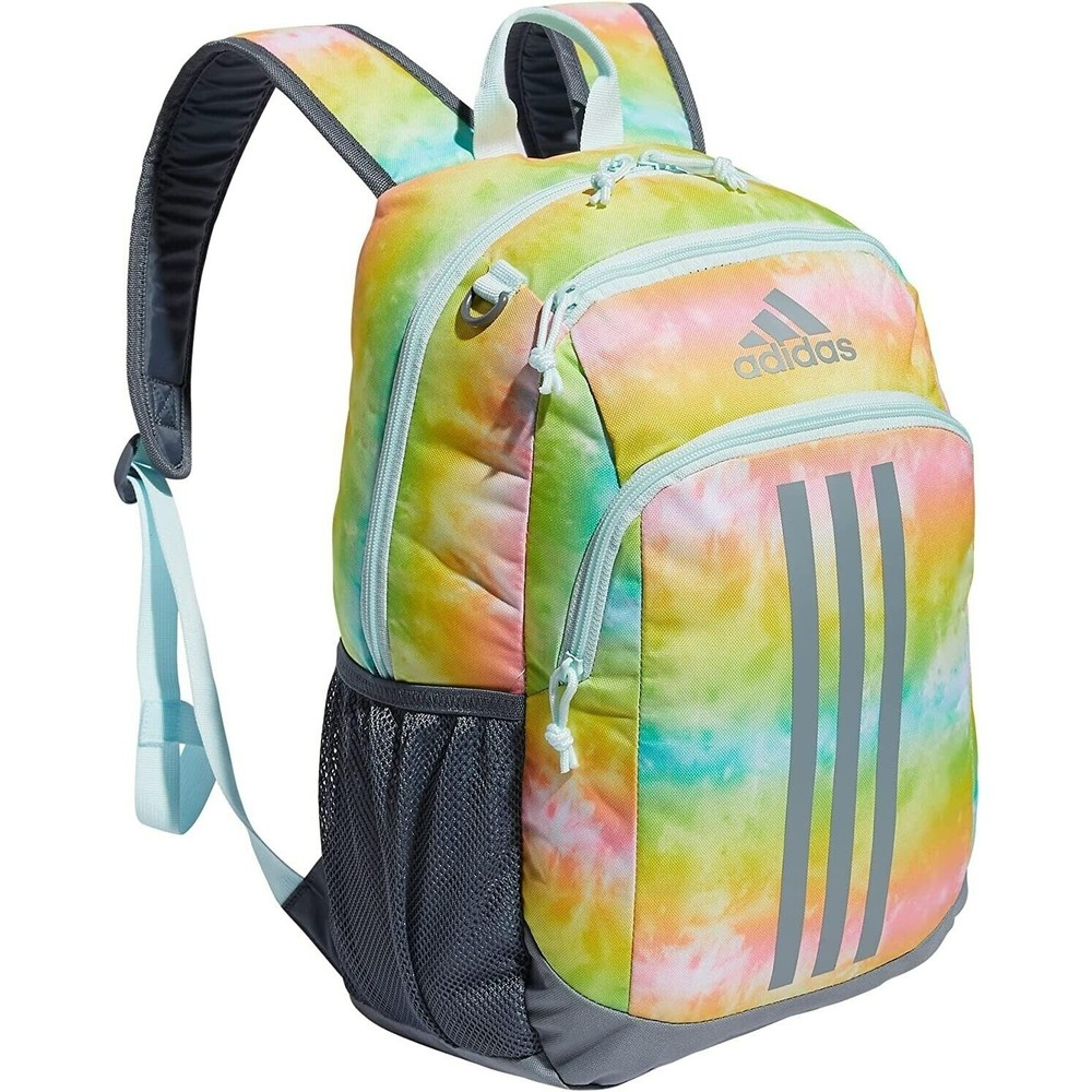 adidas Back to School BTS Creator Backpack, Stone Wash Rainbow /Grey/Almost Blue-image