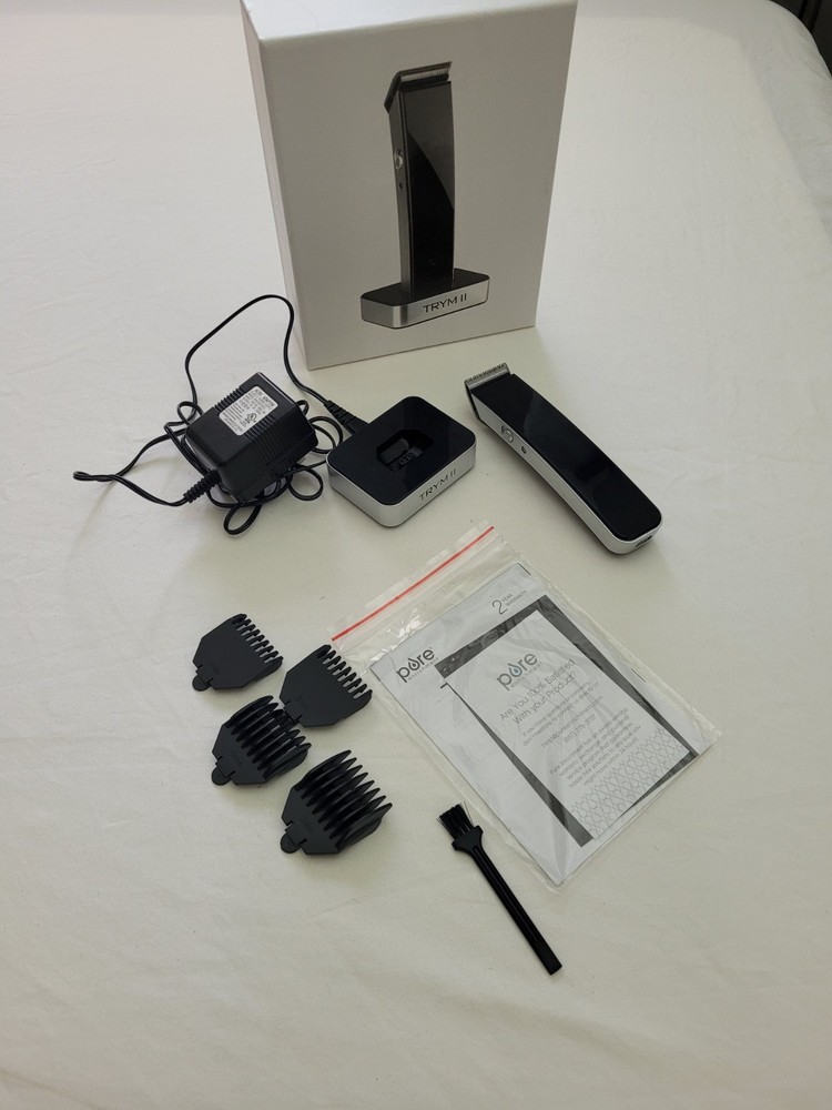 TRYM II - Rechargeable Modern Hair Clipper Kit - Ultra-Sleek Hair Body Mustache