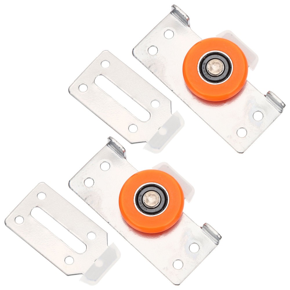 2 Sets Sliding Cabinet Door Roller Pulley Wheels