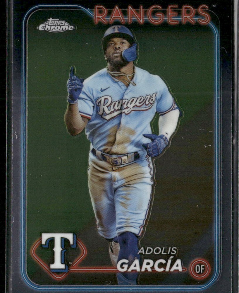 2024 Topps Chrome #114 Adolis García Texas Rangers