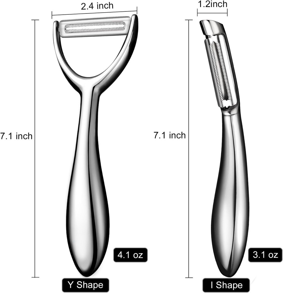Vegetable Peeler Stainless Steel，Ultra Sharp Potato Peelers