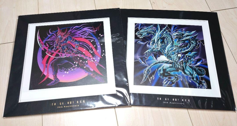 Yu-Gi-Oh 20th Anniversary Kazuki Takahashi Original Art Card Replica 25cm