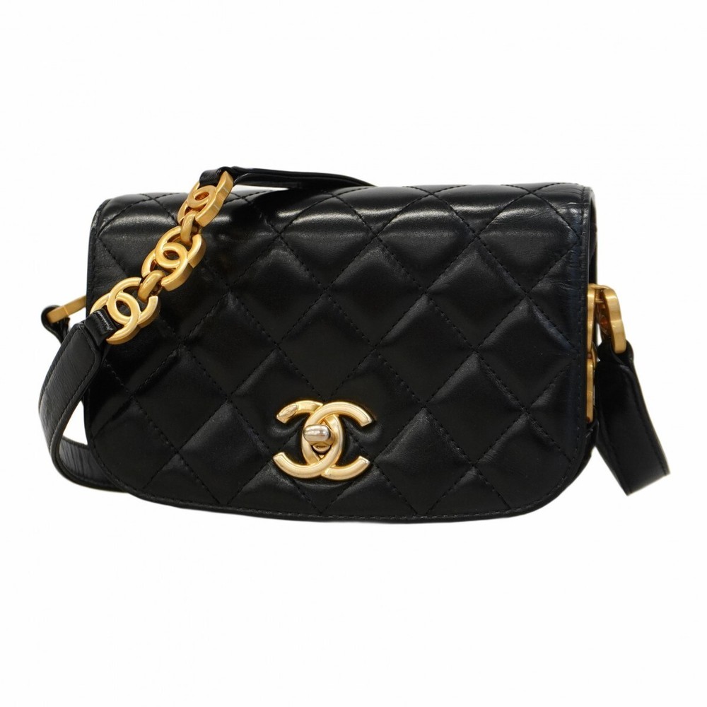 Chanel Matelasse Suede Calf Shoulder Bag 529629