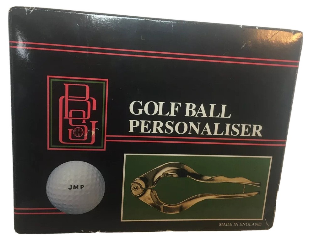 Golf Ball Personalizer Golfparts Europe Ltd.  Made In England New! ~Office~SG1