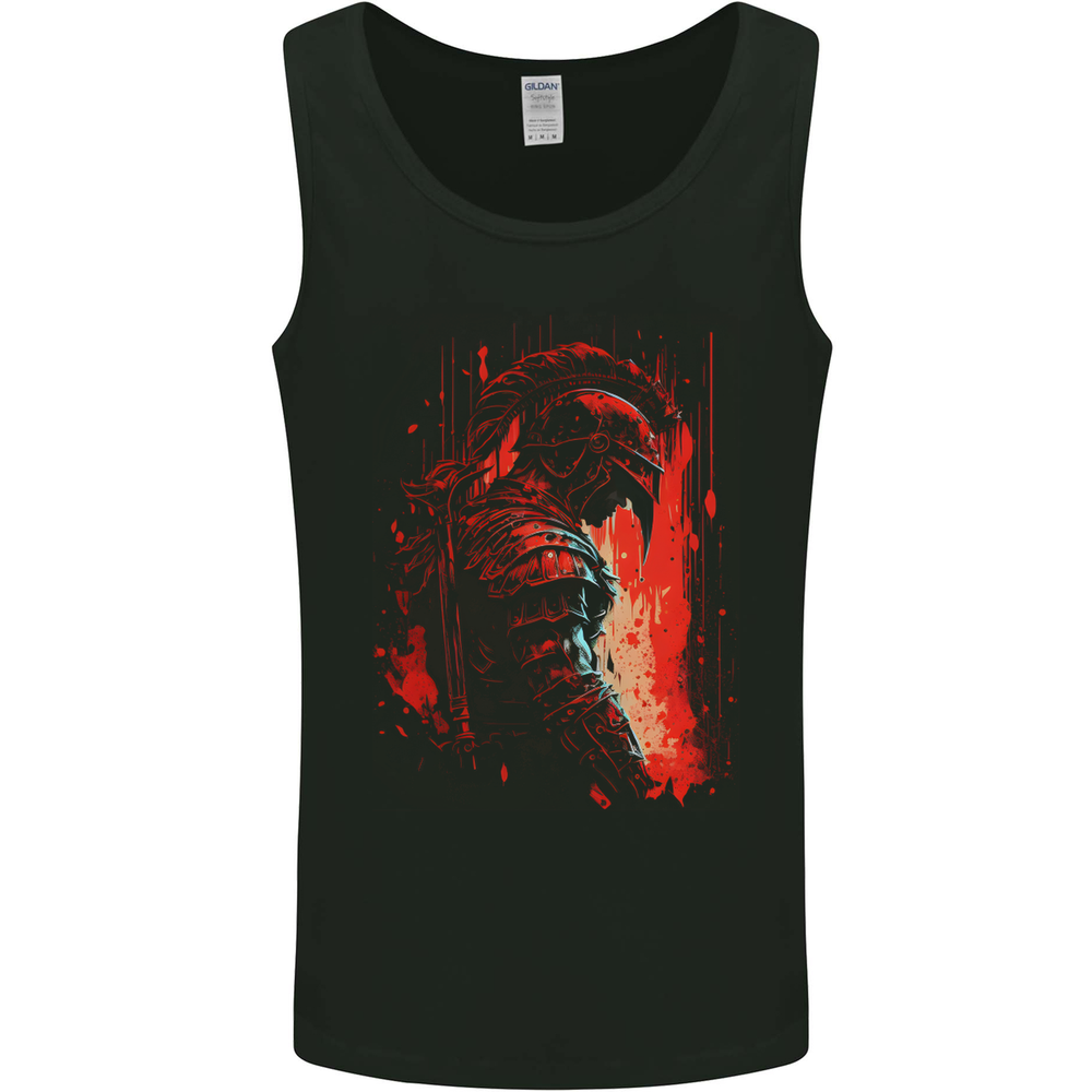 A Gladiator Spartan Bodybuilding MMA Mens Vest Tank Top