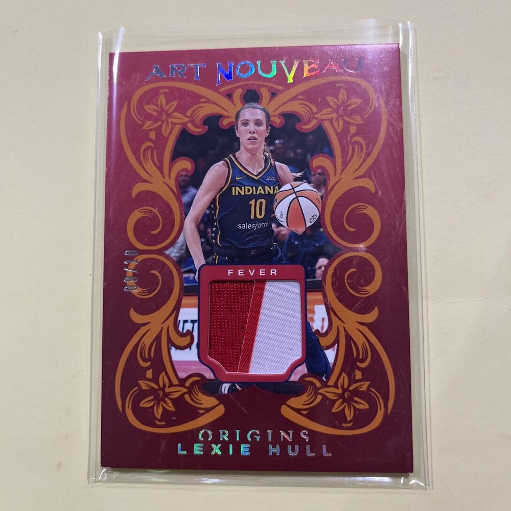 GOLD  ART NOUVEAU 9/10  Lexie Hull 2 Color Patch  WNBA Panini Origins 2024