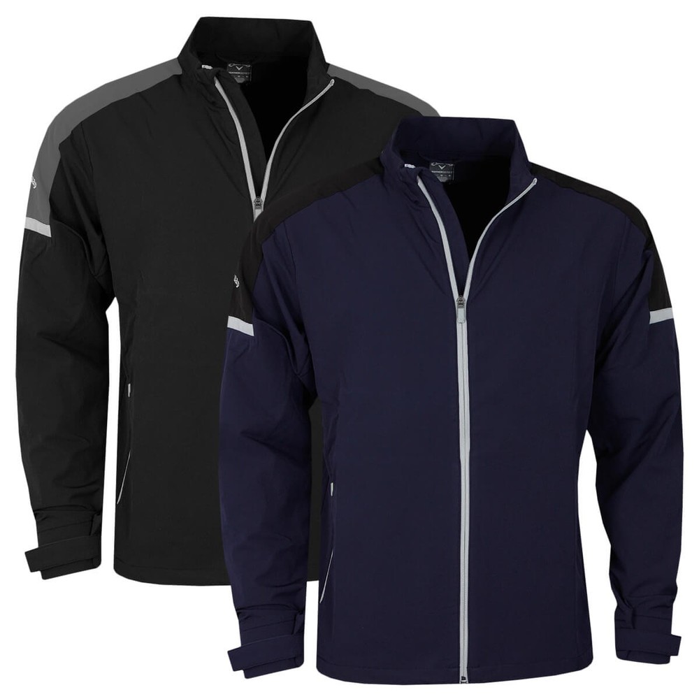 Callaway Mens Waterproof Golf Jacket 46% Off Shoulder Block Design