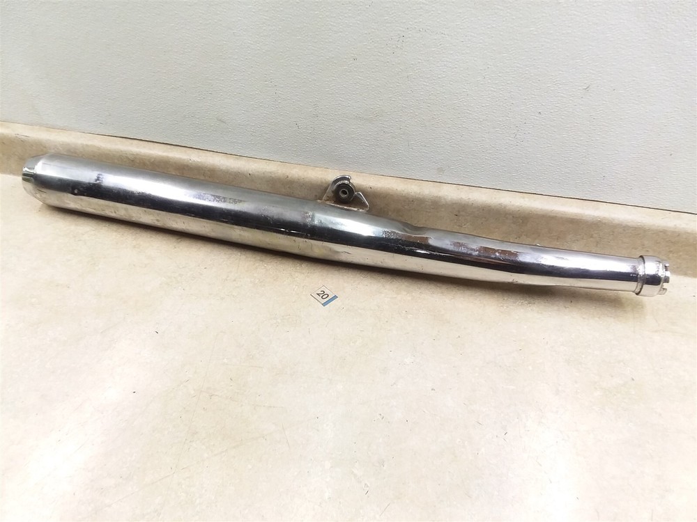 Yamaha RD350 Original Right Exhaust Muffler & Baffle 1973 1974 #20 ANX ARP E12