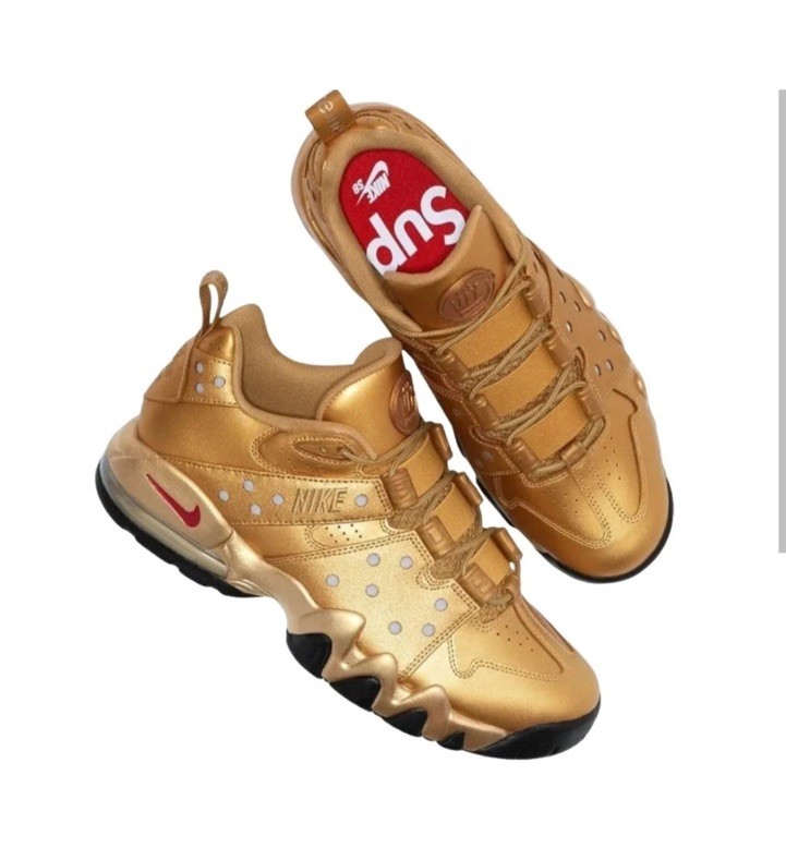 Nike SB Air Max 2 CB '94 Low Supreme 'Metallic Gold' Men's Size 10 New