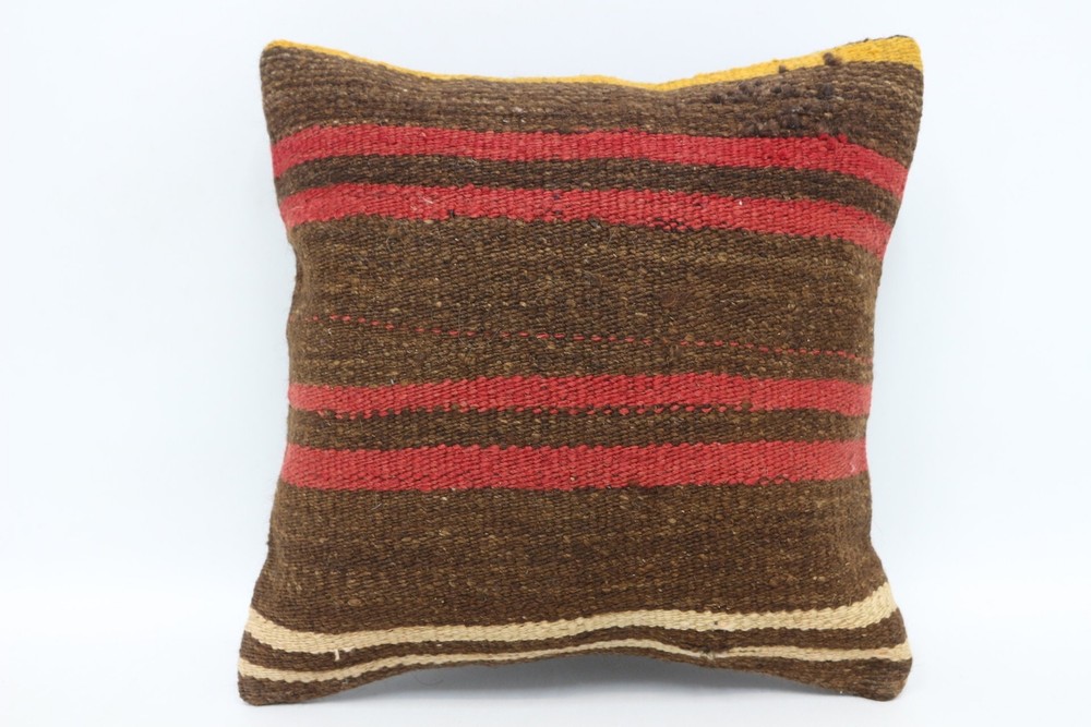 Boho Pillow, Vintage Kilim Pillow, Turkish Pillow, 14