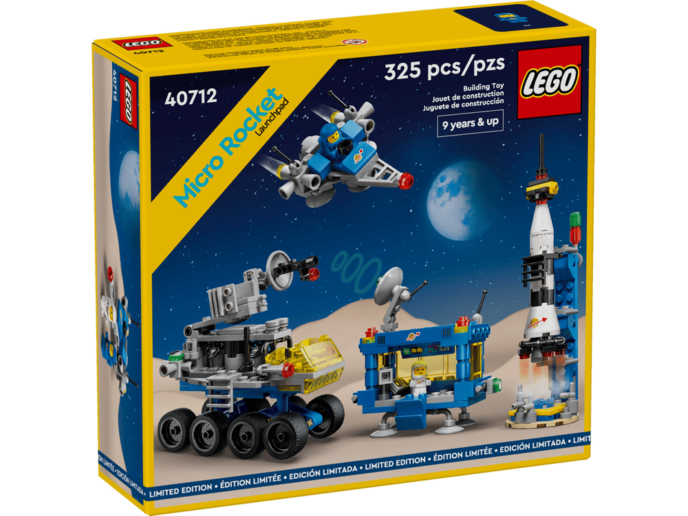 Lego Micro Rocket Launchpad 40712 Retired GWP Limited Edition New Sealed 2024