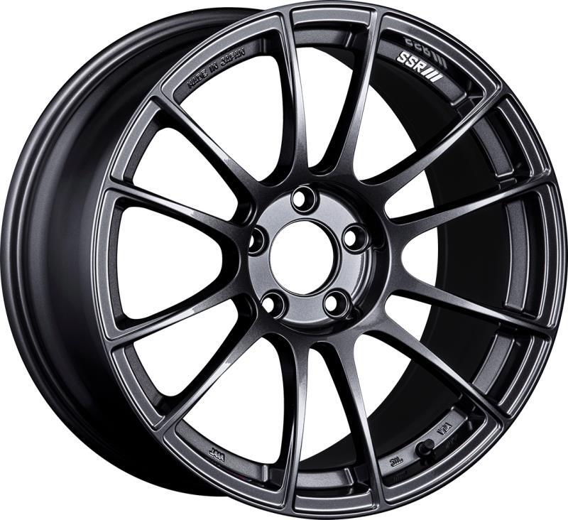 SSR GTX04 19x9.5 5x114.3 38mm Offset Dark Gunmetal Wheel