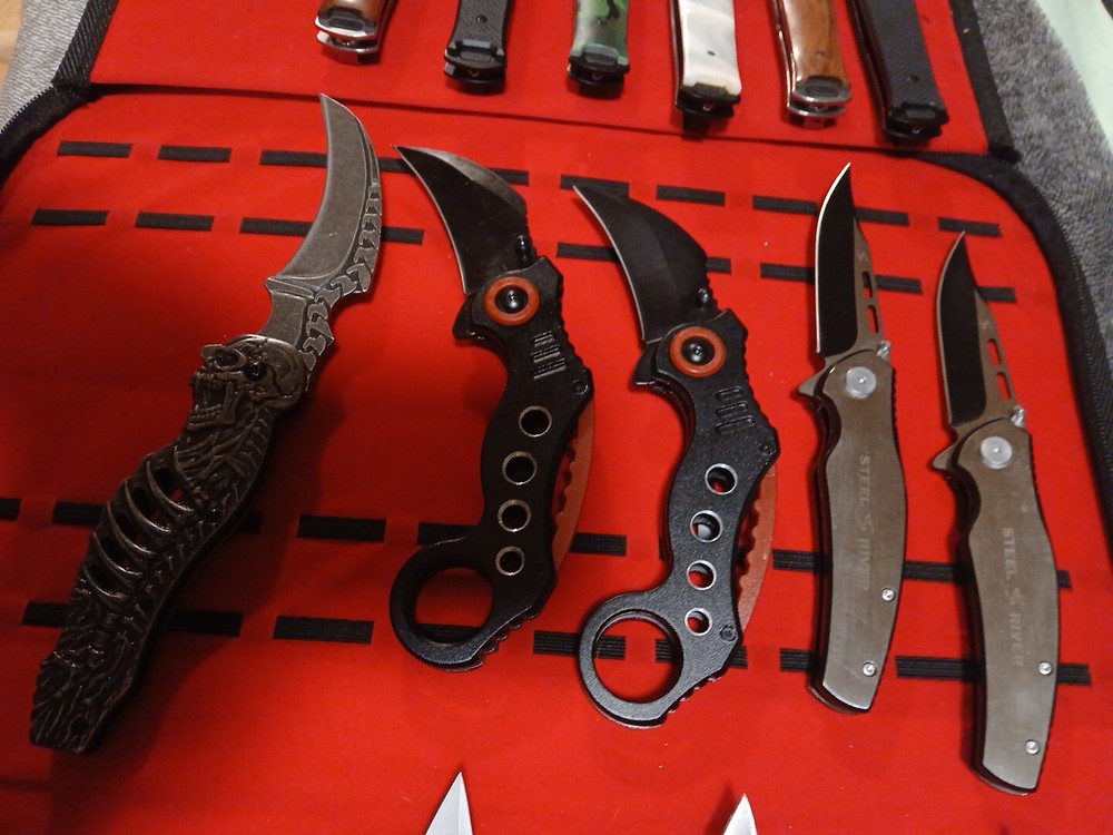 Sharp durable knives for kitchen and outdoor use