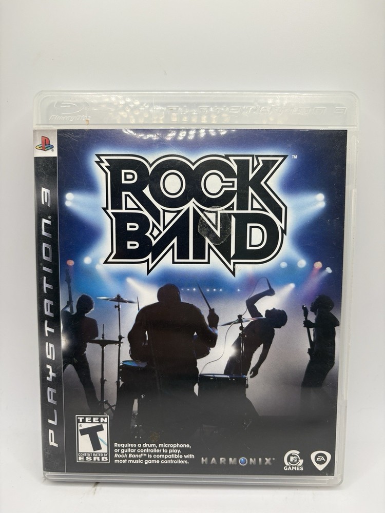 Rock Band Game (Sony PlayStation 3, 2007) PS3 CIB Tested