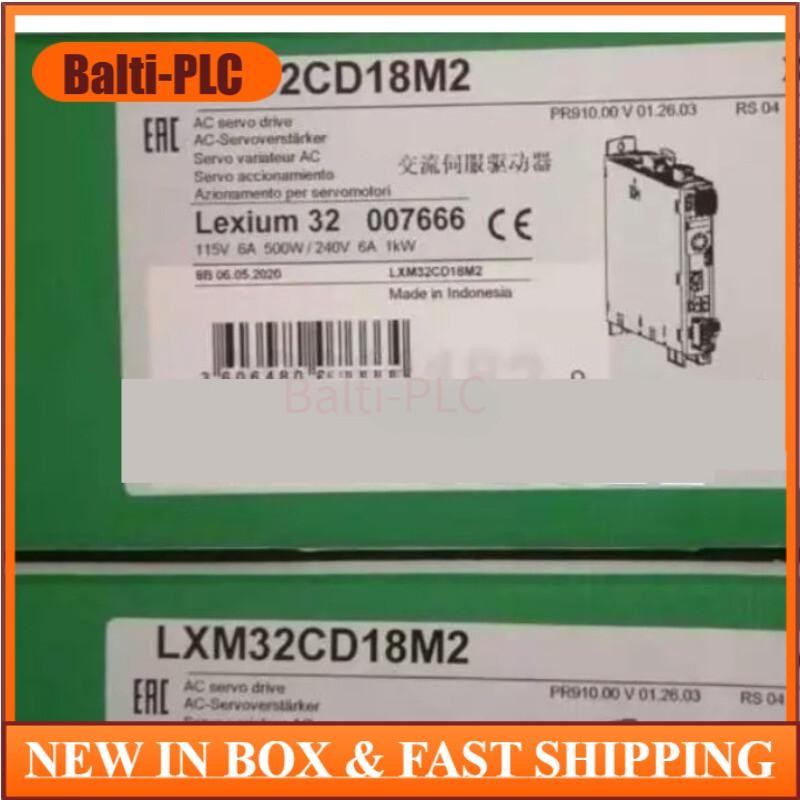 1 PCS SND LXM32CD18M2 LXM32CD18M2 servo drive LXM32CD18M2 US Free TAX