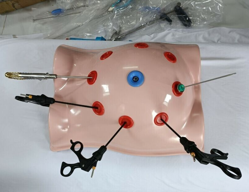 HospesCare HD Laparoscopic Simulator Trainer Box with Suture Kit and Camera