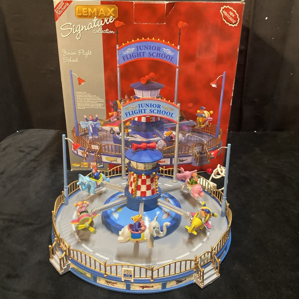 LeMax Carnival-Junior Flight School Village Collection Untested No Power Cord