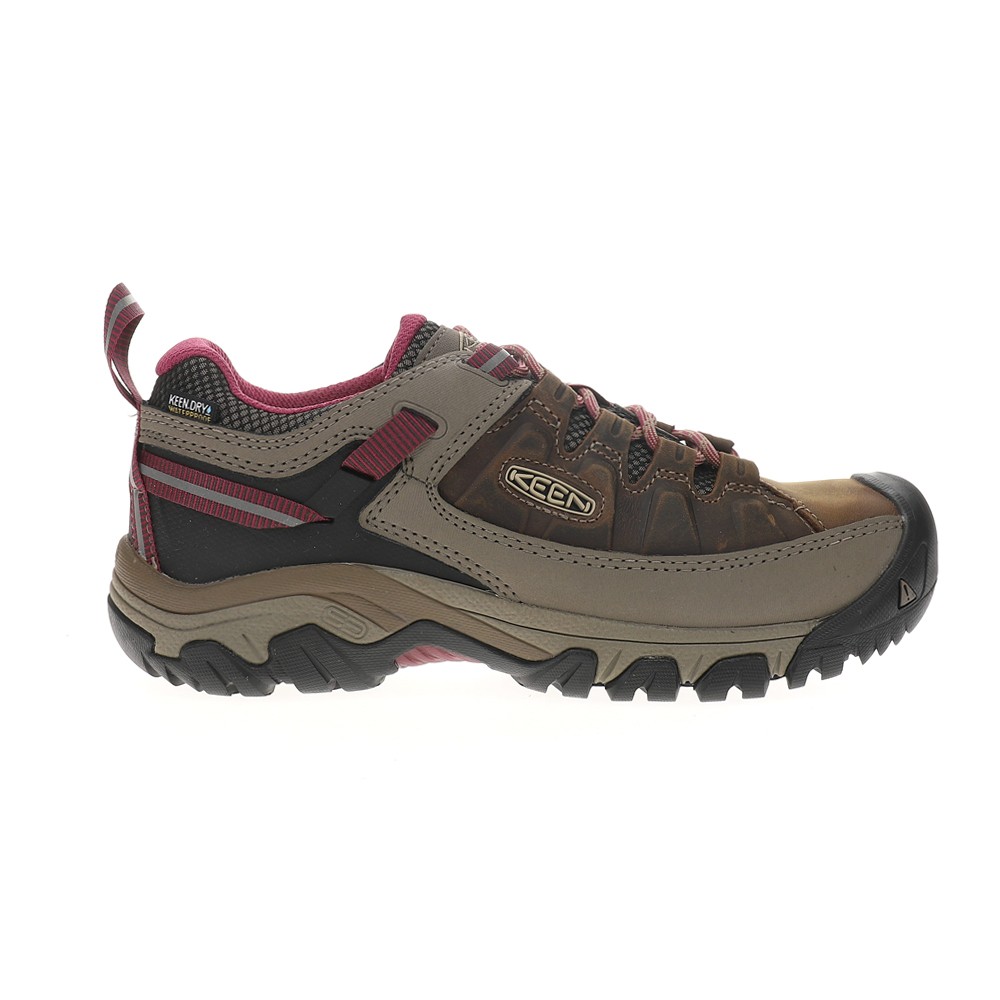 Keen Targhee III Waterproof Hiking Shoes for Women - Brown Athletic Sneakers 1018177