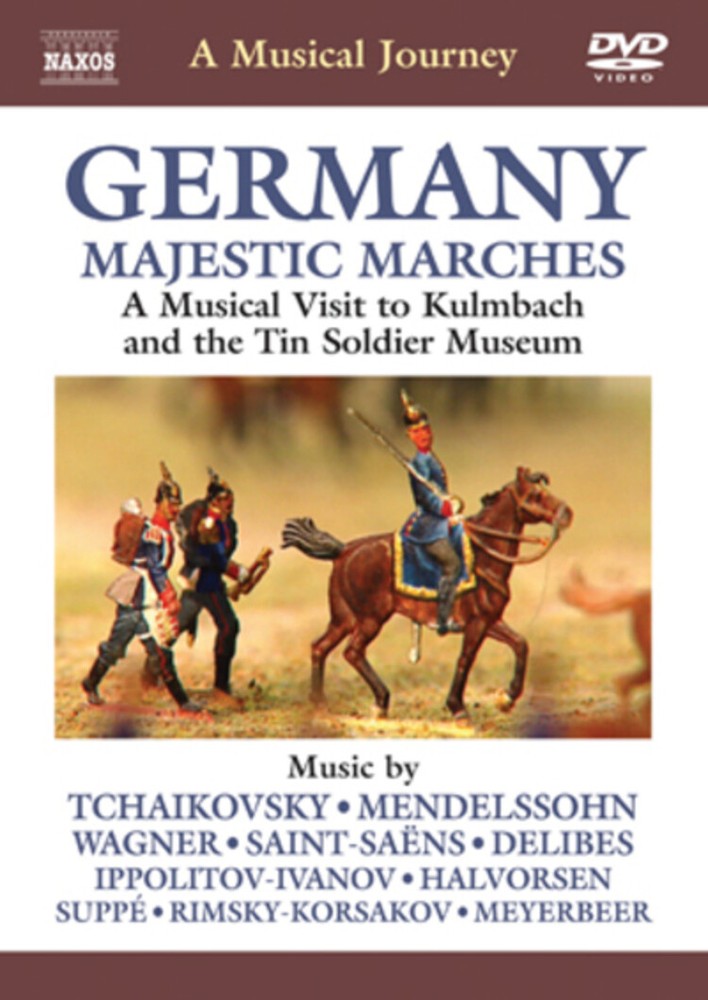 Majestic Marches Musical Journey in Germany DVD with Tchaikovsky Hayman Adriano