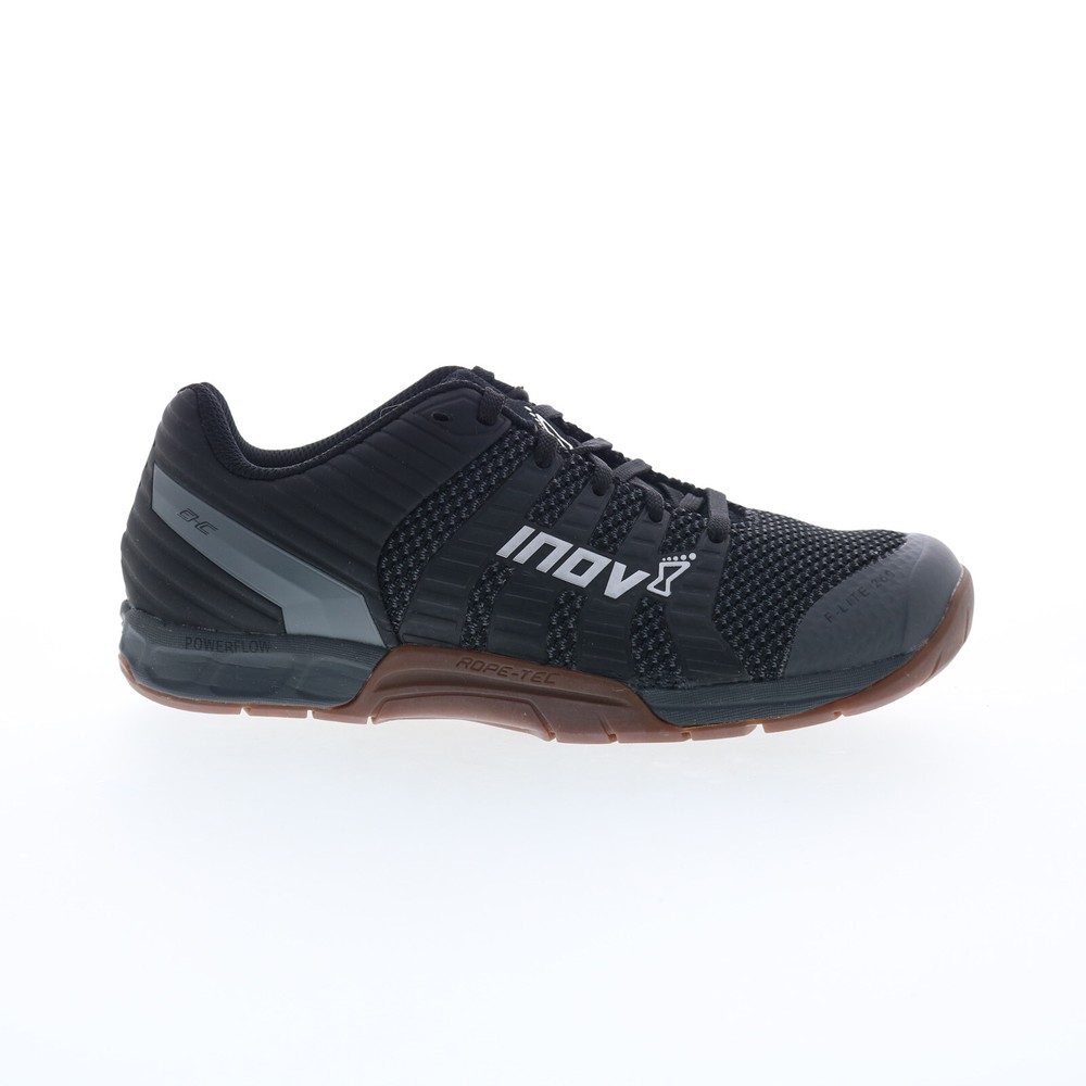 Inov-8 F-Lite 260 KNIT Womens Black Synthetic Athletic Cross Training Shoes 7.5
