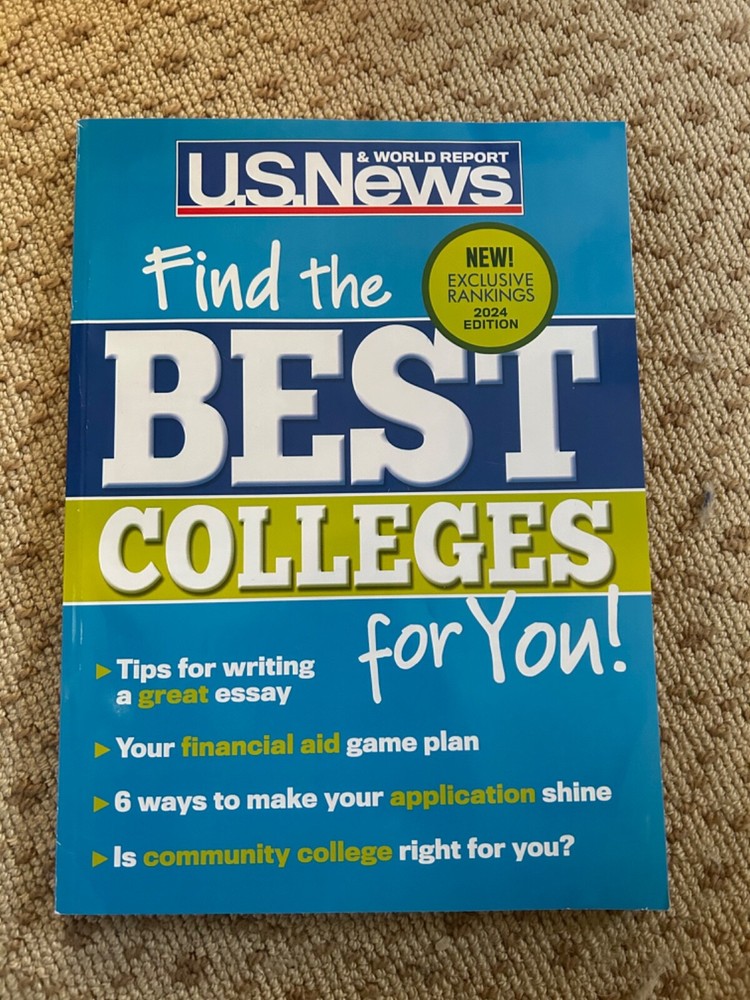 us news & world report find the best colleges for you 2024 edition