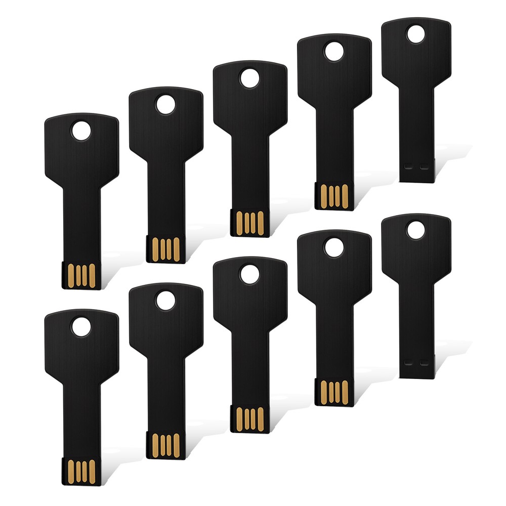 Bulk Sale USB 2.0 16GB 50PCS Metal USB Flash Drive Memory Stick Thumb Drive Gift