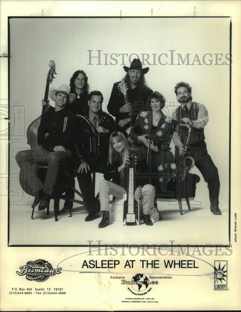 Press Photo Asleep at the Wheel band, Entertainers, Musicians in portrait