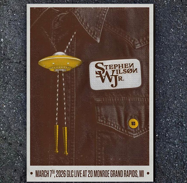 HOT! Stephen Wilson JR. Mar 7 2026 Grand Rapids MI Poster