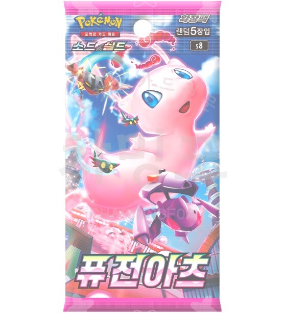 Pokémon Card Game Sword & Shield Korean Fusion Arts Booster Pack (30 Pack)