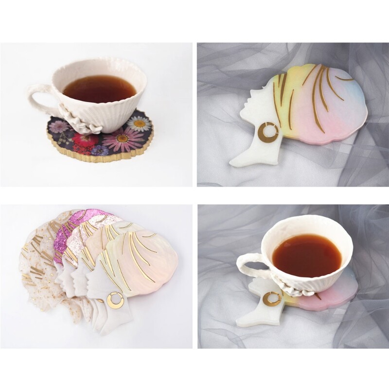 Resin Sturdy Silione Tray Mold for Epoxy for Head Resin astin DIY hristmas