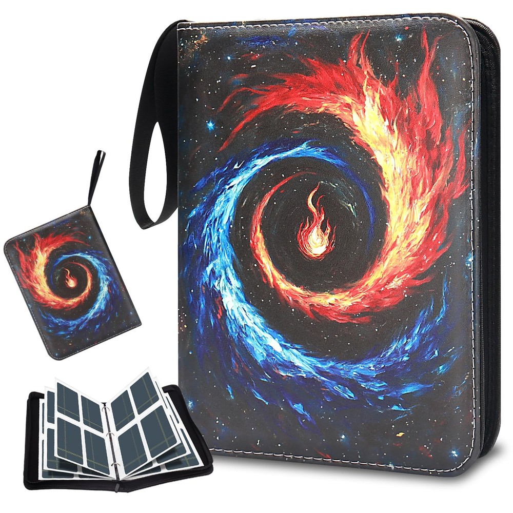 400-Pocket Trading Card Binder - 4-Pocket Card Holder for Collectible Storage