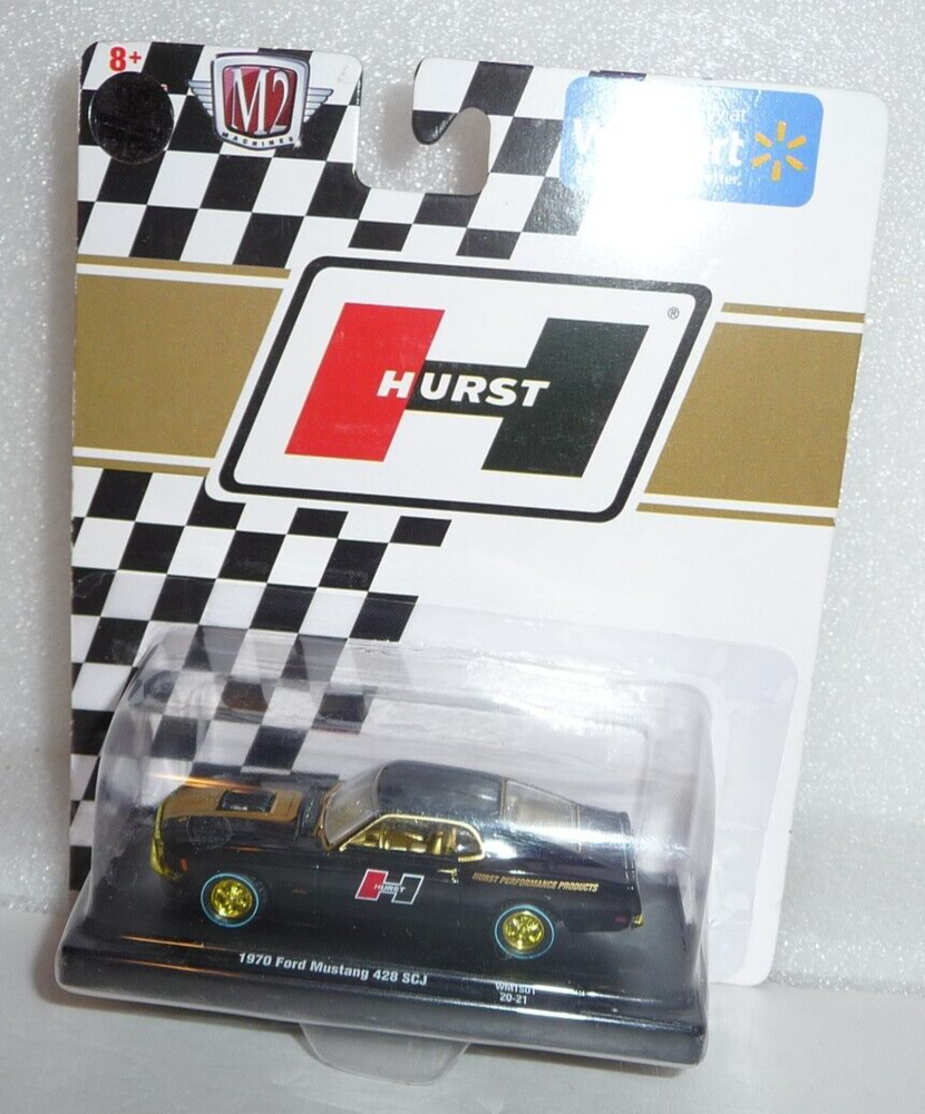 M2 Machines Gold Chase 1970 Ford Mustang 428 SCJ 1:64 Diecast
