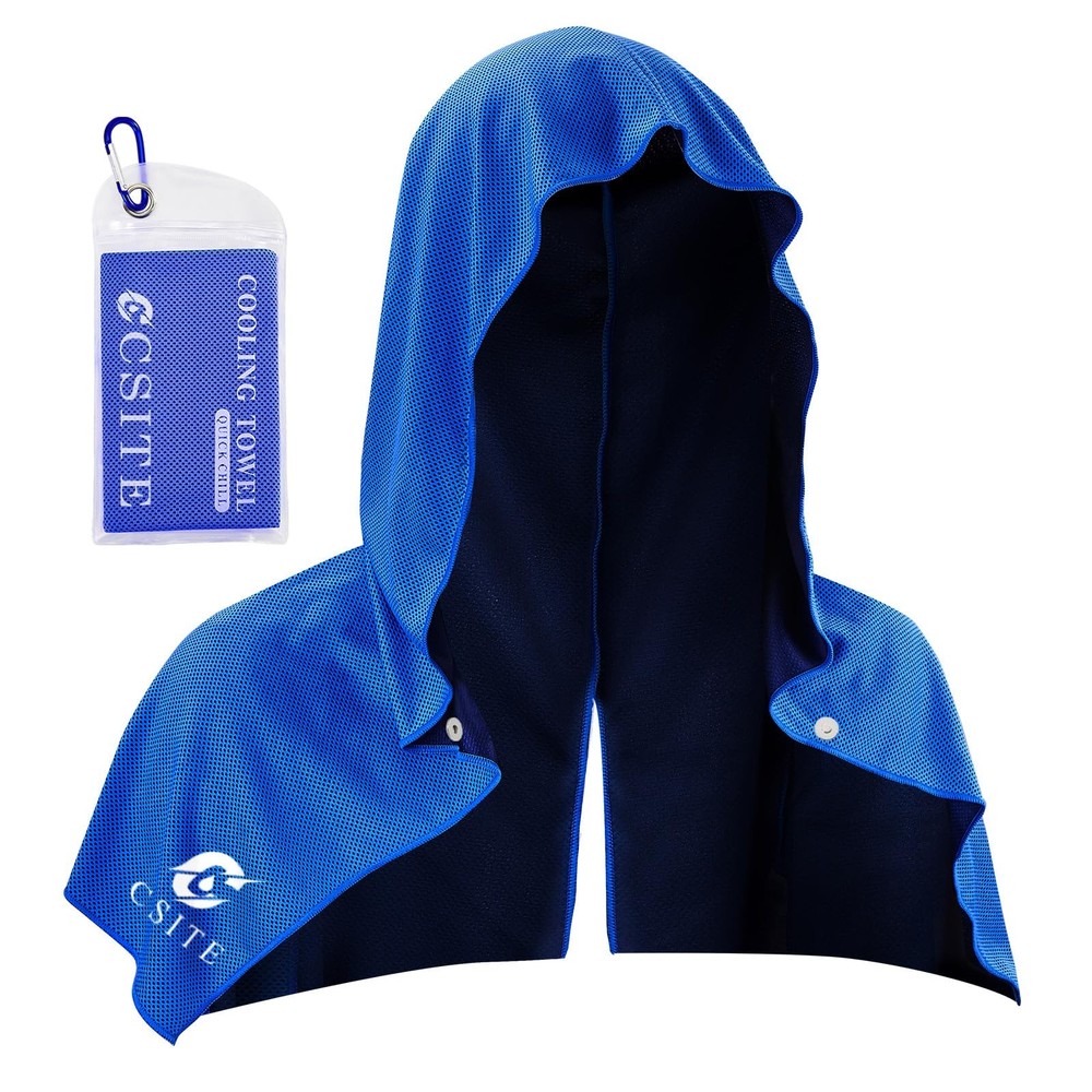 Cooling Towels for Neck Face Instant Relief UPF 50 Sports Outdoor Workout Gym