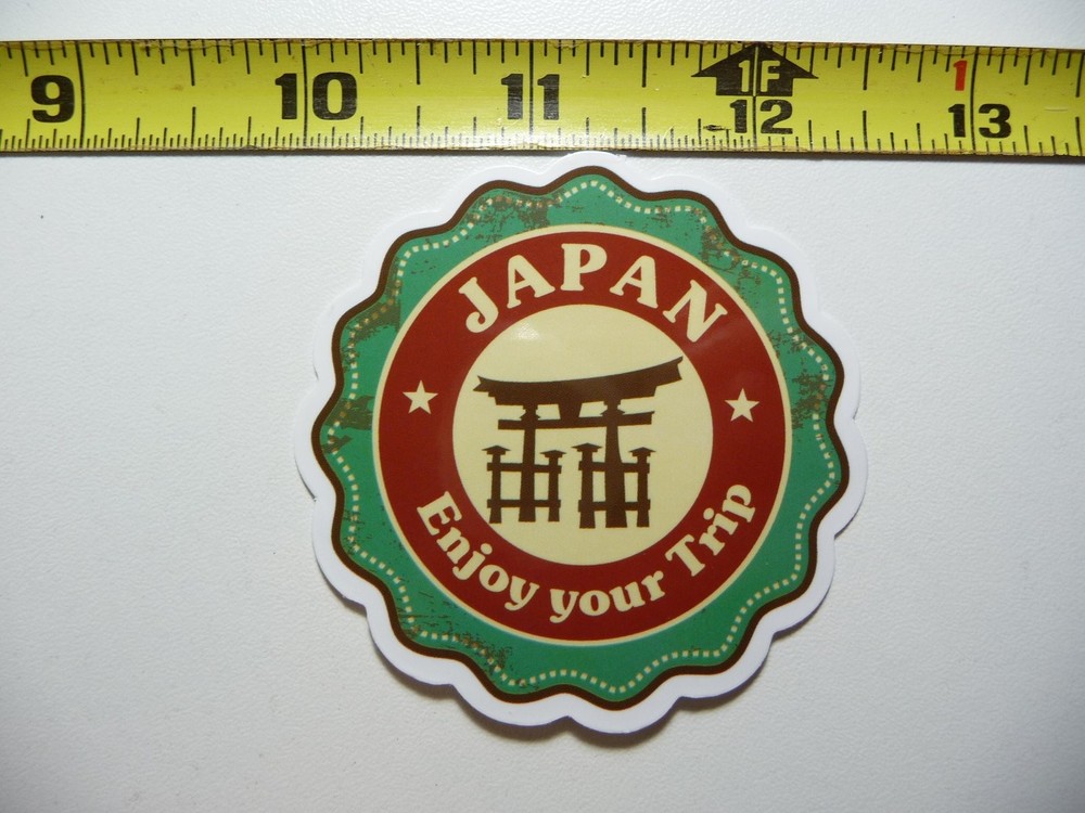 Japan Torii Gate Travel Sticker Decal for Vacation Adventure