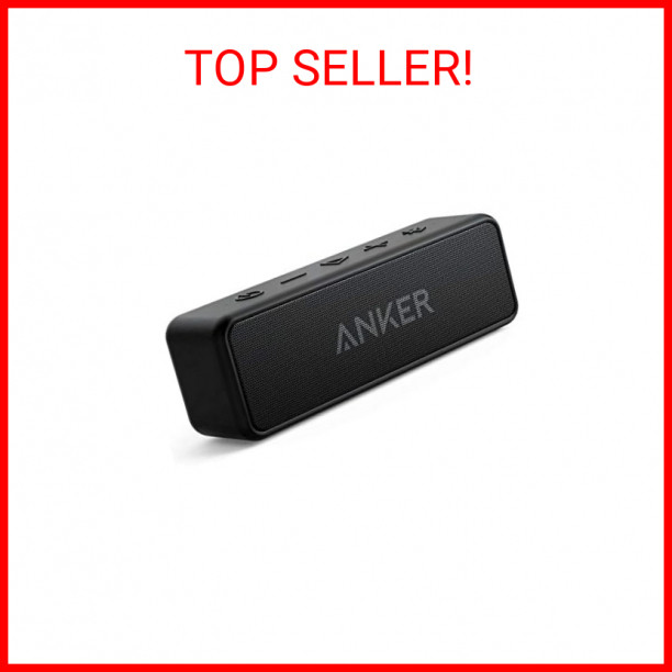 Anker Soundcore 2 IPX7 Waterproof Bluetooth Speaker with 24H Playtime